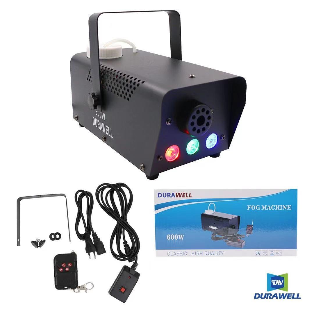 Máquina De Fumaça Barata Para Festas Controle Sem Fio Xh-600w Durawell - Imagem 4